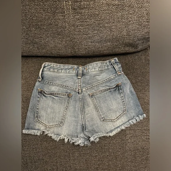High Waisted FREE PEOPLE Shorts - Picture 2 of 3